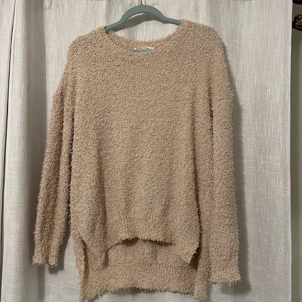 cream oversized sweater